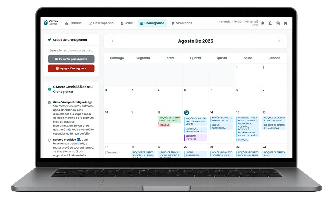 Cronograma Inteligente (Animação 1)